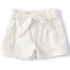 White GB Girls Rolled Hem Denim Shorts Size 1 from Dillards NEW WITH TAGS!
